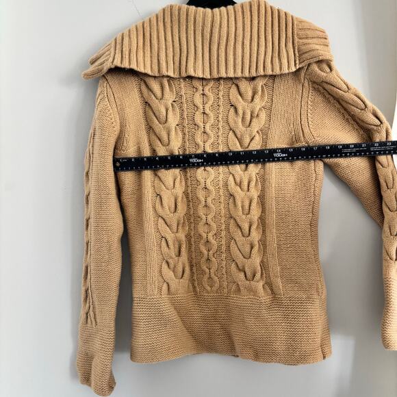 RARE Vintage Tommy Hilfiger Lamb Wool & Rabbit Hair Cardigan Women's Size Large - Picture 6 of 7